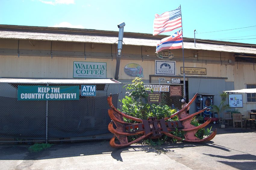 Oahu coffee farm