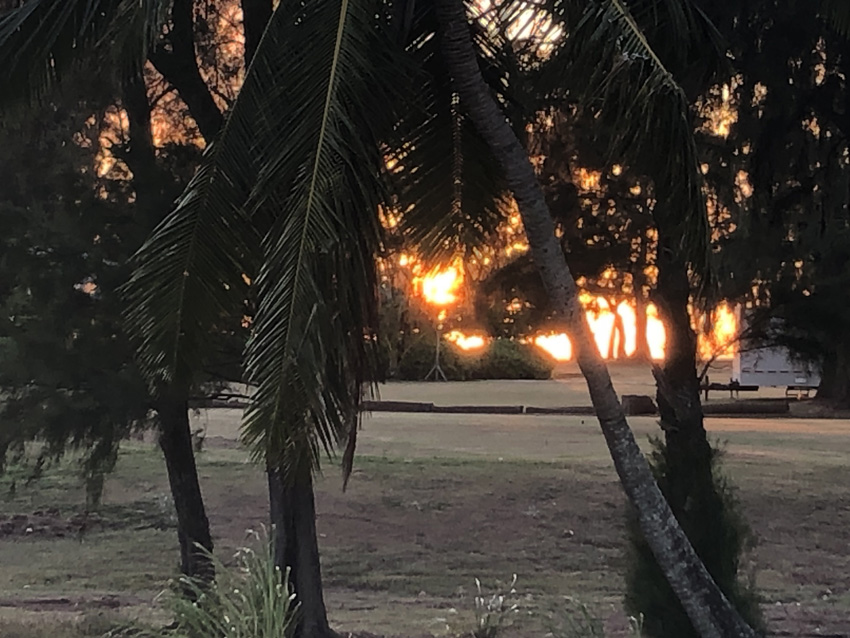 Sunset at Kahuku